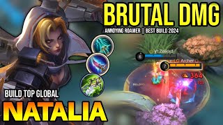 NATALIA BEST BUILD 2024  BUILD TOP GLOBAL NATALIA GAMEPLAY  MOBILE LEGENDS✓ [upl. by Youngman393]