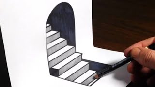 Optical illusion drawings stairs [upl. by Manvil]