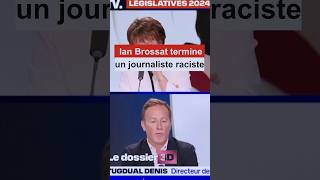 Ian Brossat explose un journaliste raciste sur BFMTV racisme france nouveaufrontpopulaire [upl. by Naitsyrk]