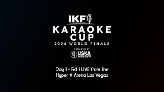 2024 IKF Karaoke Cup World Finals  Day 1 [upl. by Anileme388]