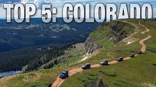 Colorados Top 5 Off Road Trails [upl. by Rehm]