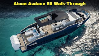 Aicon Audace 50 Yacht Review [upl. by Aneleve538]