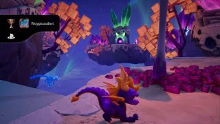 Spyro Reignited Trilogy  Spyro 3 Year of the Dragon  Weggezaubert  Trophäe  PS4 [upl. by Blanca]