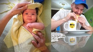 ROTINA DA MANHÃ Bebê Laura Maikito Craudete e Brancoala  Café da Manhã e Daily Vlog em Familia [upl. by Akena]