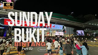 4k 60fps  Part 02  Pavilion bukit Bintang  Kuala Lumpur 2024  Street walk [upl. by Atiuqrahs]