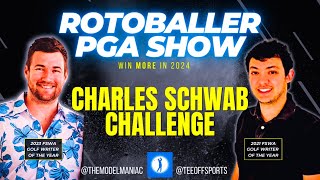 THE ROTOBALLER PGA SHOW  2024 CHARLES SCHWAB CHALLENGE [upl. by Madelin]