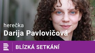 Darija Pavlovičová na Dvojce Účinkování v soutěži mi dalo do hlavy klid a řád [upl. by Anisirhc]