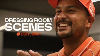 Dressing room scenes  CSKvSRH  SunRisers Hyderabad [upl. by Ainerbas]