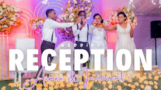 WEDDING RECEPTION  04022024  Aimée amp Innocent  Official Video [upl. by Agle]