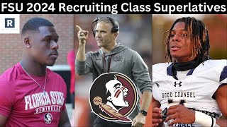 Florida State Football 2024 Recruiting Class Superlatives  FSU Football Recruiting [upl. by Hal507]