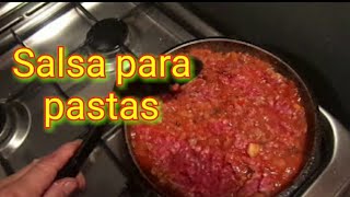 Salsa para pastas muy ricas [upl. by Tollman]