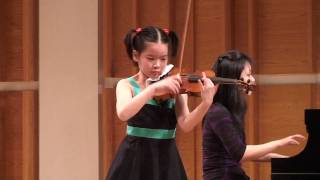 Beriot Scene De Ballet Op100 played by Qingyu Chen 9 yrs old [upl. by Winsor750]