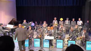 CYSO Jazz Orchestra  A Night in Tunisia by Dizzy Gillespie arr by Michael Mossman [upl. by Ann]