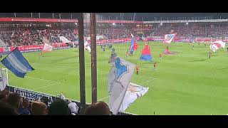 1FC Heidenheim 1846  TSG 1899 Hoffenheim bundesliga Einlauf und Hymne [upl. by Neirrad122]