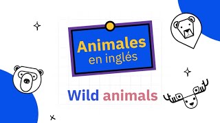 Animales salvajes en inglés [upl. by Torie]