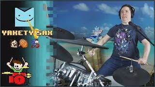 Yakety Sax Benny Hill Theme On Drums [upl. by Erland655]