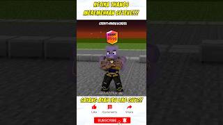 Ketika Thanos meremehkan kekuatan super Steve‼️😱shorts minecraft game funny trending [upl. by Freberg952]