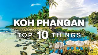 Top 10 Things to Do in Koh Phangan Thailand  More than FullMoon Party [upl. by Moyna]