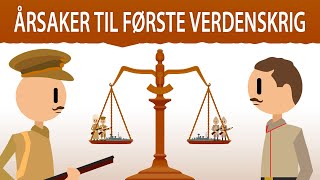 Årsaker til første verdenskrig [upl. by Eisso]