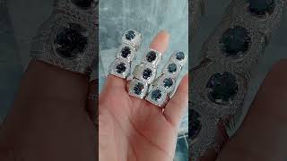 Ring  stone jewelry castingring silver [upl. by Aniat]