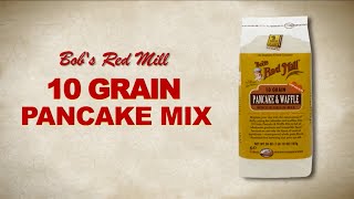 10 Grain Pancake amp Waffle Mix  Bobs Red Mill [upl. by Rozalin948]