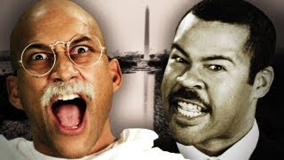 Gandhi vs Martin Luther King Jr Epic Rap Battles of History [upl. by Nonnag409]