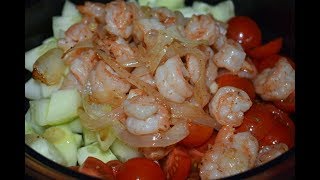 Salade de Crevette Rapide et Facile I Shrimp Salad [upl. by Irianat]