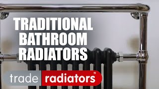 Traditional Bathroom Radiators  TradeRadiatorscom [upl. by Natsyrt]