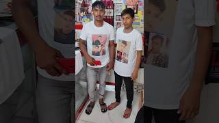 Personalized Tshirt Printing  Photo wali tshirt printing tshirt printing shorts viralvideo [upl. by Emarie]