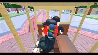 Roblox Cable Cars  Cable Car Tram Turns around after terminated and starts a destination 27122021 [upl. by Anesuza]