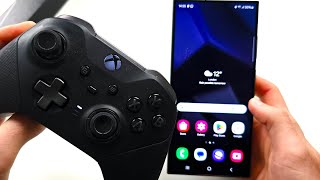 How To Connect Xbox Controller to Samsung Galaxy S24 Ultra One Series X S [upl. by Ahsas]