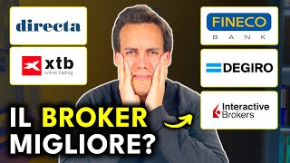 Qual è il Miglior BROKER Europeo 📈 Analisi dei Costi [upl. by Cavuoto]