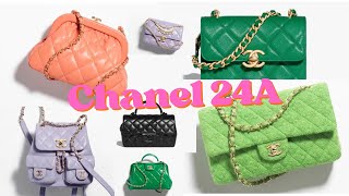 Chanel 2024A Collection  Chanel 24A Metiers DArt Bags  Preview [upl. by Akemeuwkuhc]