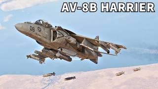 💀AV8B Plus Harrier ll JDAM Air Strikes Close Air Support 💥Sim battle War Thunder [upl. by Nahaj]