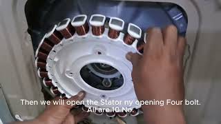 Haier Front Load Washing Machine Drum Replacement [upl. by Aihsena]