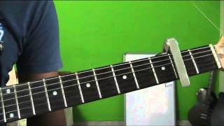 Ambarsariya guitar chords lesson easy beginners [upl. by Kinna890]