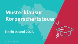 Körperschaftsteuer  2024 Prüfungsvorbereitung Steuerfachangestellte [upl. by Bohon]