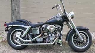 1980 AMF HARLEY DAVIDSON FLH 1200 Shovelhead [upl. by Simonette]