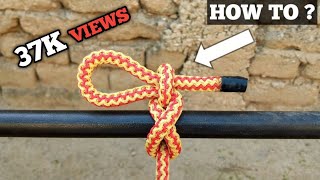 1 unsual knot you dont know about [upl. by Maurine]