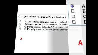 Didactique du français تصحيح ديداكتيك الفرنسية دورة دجنبر 2023 [upl. by Nyltac501]