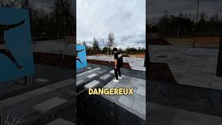 Le spot de parkour le plus dangereux de la ville 😨 [upl. by Bloxberg217]