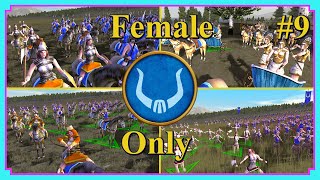 Female Only Campaign  Roxolani 9 Out of the Gutter  Rome Total War Barbarian Invasion  Mod [upl. by Shoifet]