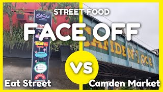 Eat Street Brisbane vs Camden Market London Street Food FaceOff [upl. by Desirea]