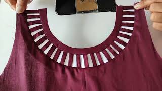 इस Neck Design ने धूम्म मचा रखी हैTrending neck design cutting and stitchingseemadesigns [upl. by Firmin]