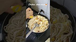 Chicken chow mein food chowmein homemadecooking [upl. by Elyssa140]