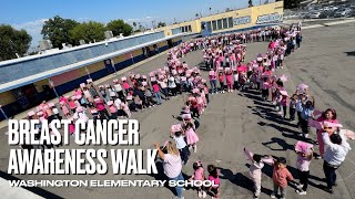 Breast Cancer Awareness Walk Washington ES [upl. by Aened]