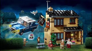 🪄🎁 Harry Potter 4 Privet Drive Lego 75968 797 Pcs Unboxing Speed Build 🎁🪄 [upl. by Akived]