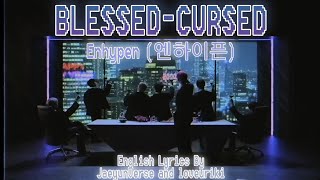 ENHYPEN BlessedCursed English Karaoke [upl. by Llesig]