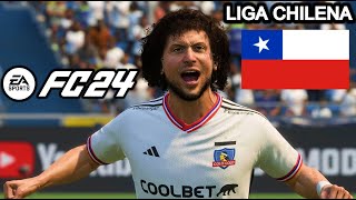 Asi es la LIGA CHILENA del EA SPORTS FC 24 en MODO CARRERA  CAMPEONATO BETSSON con COLO COLO [upl. by Edie]