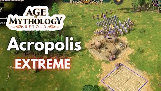 Arena of the Gods Acropolis Extreme Walkthrough l Age of Mythology Retold [upl. by Nael]